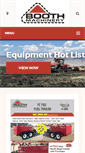 Mobile Screenshot of boothmachineryinc.com