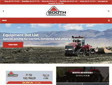 Tablet Screenshot of boothmachineryinc.com